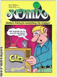 Komix 1971 nr 3 omslag serier Komix 1971 nr 3 omslag serier