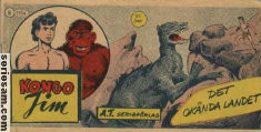 Kongo-Jim 1954 nr 6 omslag serier