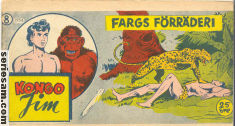 Kongo-Jim 1954 nr 8 omslag serier