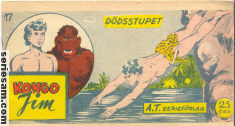 Kongo-Jim 1955 nr 17 omslag serier
