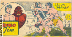 Kongo-Jim 1955 nr 19 omslag serier