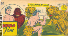 Kongo-Jim 1955 nr 20 omslag serier