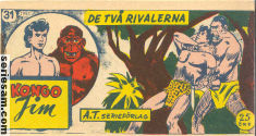 Kongo-Jim 1955 nr 31 omslag serier
