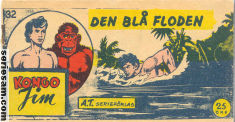 Kongo-Jim 1955 nr 32 omslag serier Kongo-Jim 1955 nr 32 omslag serier