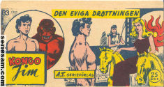 Kongo-Jim 1955 nr 33 omslag serier