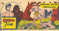 Kongo-Jim 1955 nr 34 omslag serier