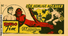 Kongo-Jim 1955 nr 42 omslag serier