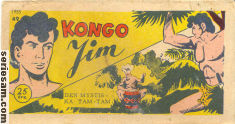 Kongo-Jim 1955 nr 49 omslag serier