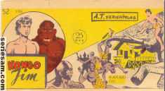 Kongo-Jim 1955 nr 52 omslag serier