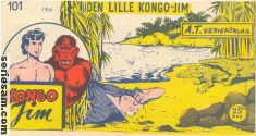 Kongo-Jim 1956 nr 101 omslag serier
