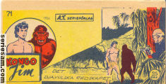 Kongo-Jim 1956 nr 71 omslag serier