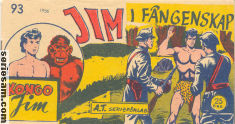 Kongo-Jim 1956 nr 93 omslag serier Kongo-Jim 1956 nr 93 omslag serier