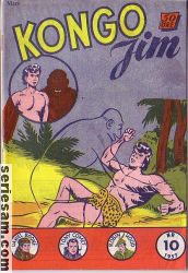Kongo-Jim 1957 nr 10 omslag serier