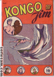 Kongo-Jim 1957 nr 16 omslag serier