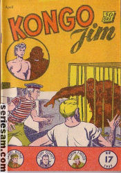Kongo-Jim 1957 nr 17 omslag serier