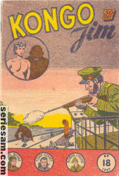 Kongo-Jim 1957 nr 18 omslag serier