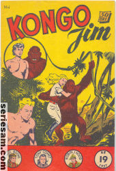 Kongo-Jim 1957 nr 19 omslag serier