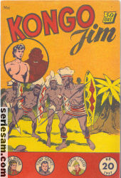 Kongo-Jim 1957 nr 20 omslag serier