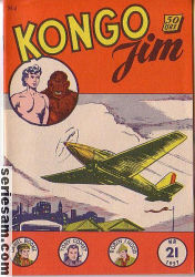 Kongo-Jim 1957 nr 21 omslag serier
