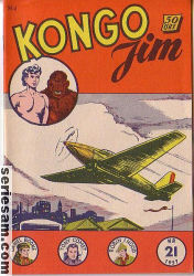 Kongo-Jim 1957 nr 21 omslag serier Kongo-Jim 1957 nr 21 omslag serier