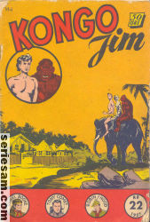 Kongo-Jim 1957 nr 22 omslag serier