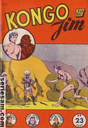 Kongo-Jim 1957 nr 23 omslag serier
