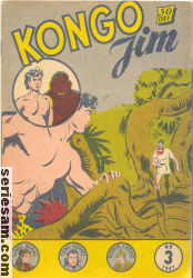 Kongo-Jim 1957 nr 3 omslag serier