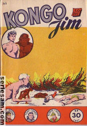 Kongo-Jim 1957 nr 30 omslag serier