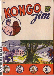 Kongo-Jim 1957 nr 31 omslag serier