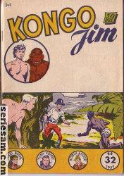 Kongo-Jim 1957 nr 32 omslag serier