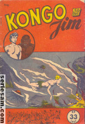 Kongo-Jim 1957 nr 33 omslag serier Kongo-Jim 1957 nr 33 omslag serier