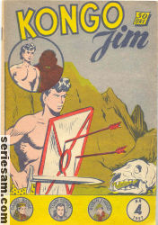 Kongo-Jim 1957 nr 4 omslag serier
