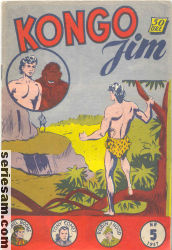 Kongo-Jim 1957 nr 5 omslag serier
