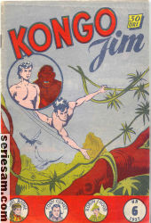 Kongo-Jim 1957 nr 6 omslag serier Kongo-Jim 1957 nr 6 omslag serier