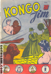 Kongo-Jim 1957 nr 8 omslag serier