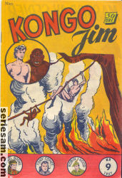 Kongo-Jim 1957 nr 9 omslag serier