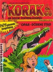 Korak & CO 1973 nr 1 omslag serier