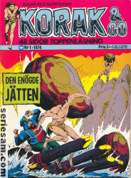 Korak & CO 1974 nr 1 omslag serier Korak & CO 1974 nr 1 omslag serier