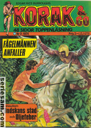 Korak & CO 1974 nr 2 omslag serier Korak & CO 1974 nr 2 omslag serier