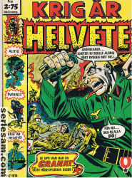 Krig är helvete 1974 nr 2 omslag serier Krig är helvete 1974 nr 2 omslag serier