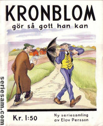 Kronblom 1935 omslag serier