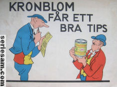 Kronblom får ett bra tips 1940 omslag serier Kronblom får ett bra tips 1940 omslag serier