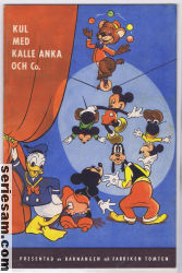Kul med Kalle Anka och CO 1950 omslag serier