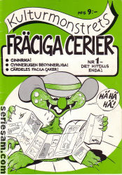 Kulturmonstrets fräciga cerier 1983 nr 1 omslag serier Kulturmonstrets fräciga cerier 1983 nr 1 omslag serier