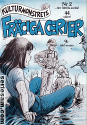 Kulturmonstrets fräciga cerier 1983 nr 2 omslag serier Kulturmonstrets fräciga cerier 1983 nr 2 omslag serier