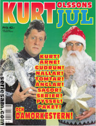Kurt Olssons jul 1991 omslag serier