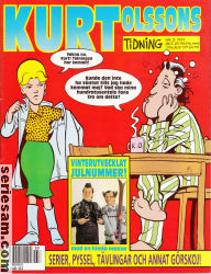 Kurt Olssons tidning 1991 nr 3 omslag serier Kurt Olssons tidning 1991 nr 3 omslag serier