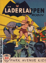 Läderlappen 1951 nr 10 omslag serier Läderlappen 1951 nr 10 omslag serier