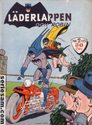 Läderlappen 1951 nr 2 omslag serier Läderlappen 1951 nr 2 omslag serier