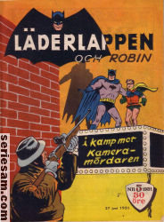 Läderlappen 1951 nr 5 omslag serier